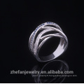 Vente chaude Mesdames Doigt Bague Or Conception Arabie Saoudite Or Bague De Mariage